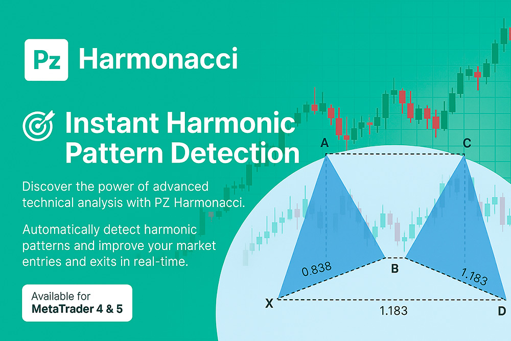 Harmonic Patterns Indicator for Metatrader (MT4/MT5)
